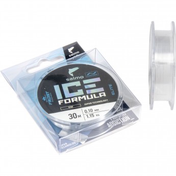 Леска монофильная зимняя SALMO ELITE ICE FORMULA WINE RED 030/018 Леска монофильная зимняя SALMO ELITE ICE FORMULA WINE RED 030/018